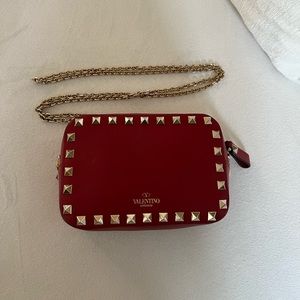 Red Valentino rock stud shoulder bag